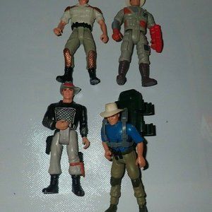 Vintage 93-97 JP Jurassic Park‎ Action Figures Peop